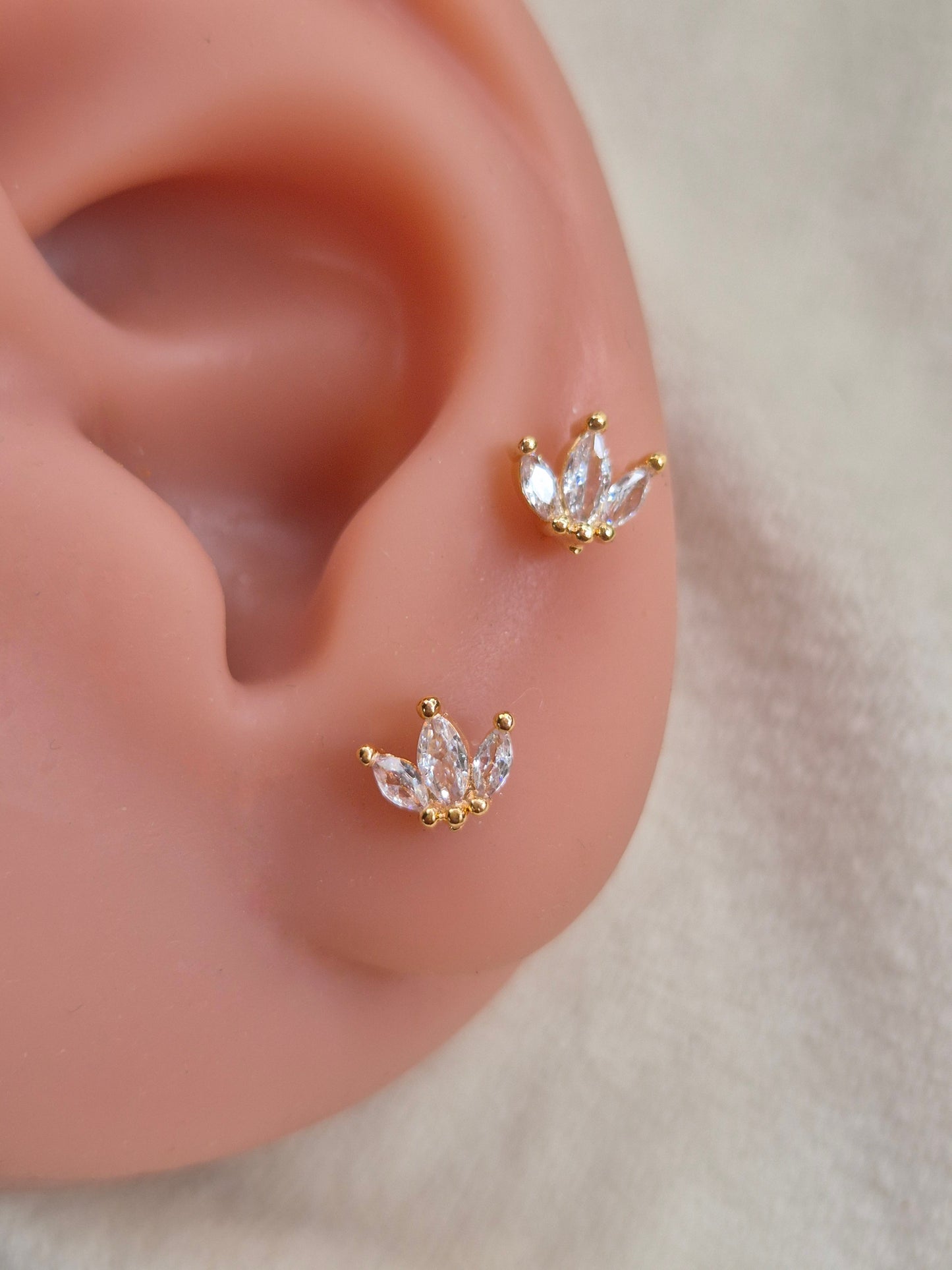 3 Petal Studs 2.0